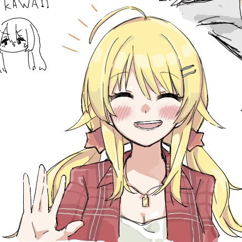 「#今月描いた絵を晒そう 月の後半は笑顔ブームが来ました 」|ふていしのイラスト