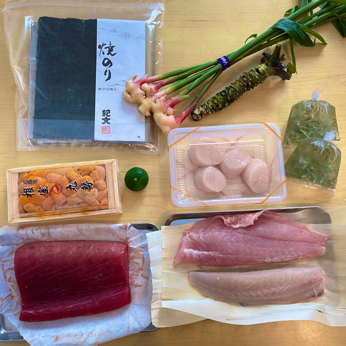 本日はお家寿司の食材を手に入れるため、築地へ！

15分で築地市場に行けるのは本当に幸せ…

握るのは久しぶりですが、ワイワイ楽しみます！