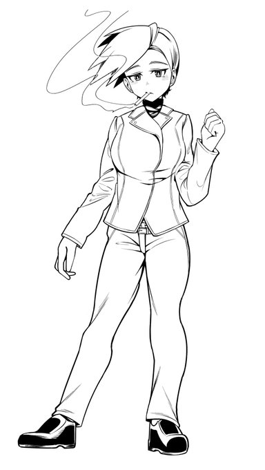 こういう目をした女性に前世でトラウマ植え付けられたんだと思う落書き。 