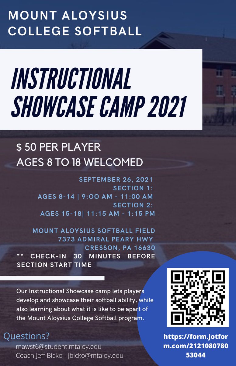 Mount Aloysius College Softball tweet media