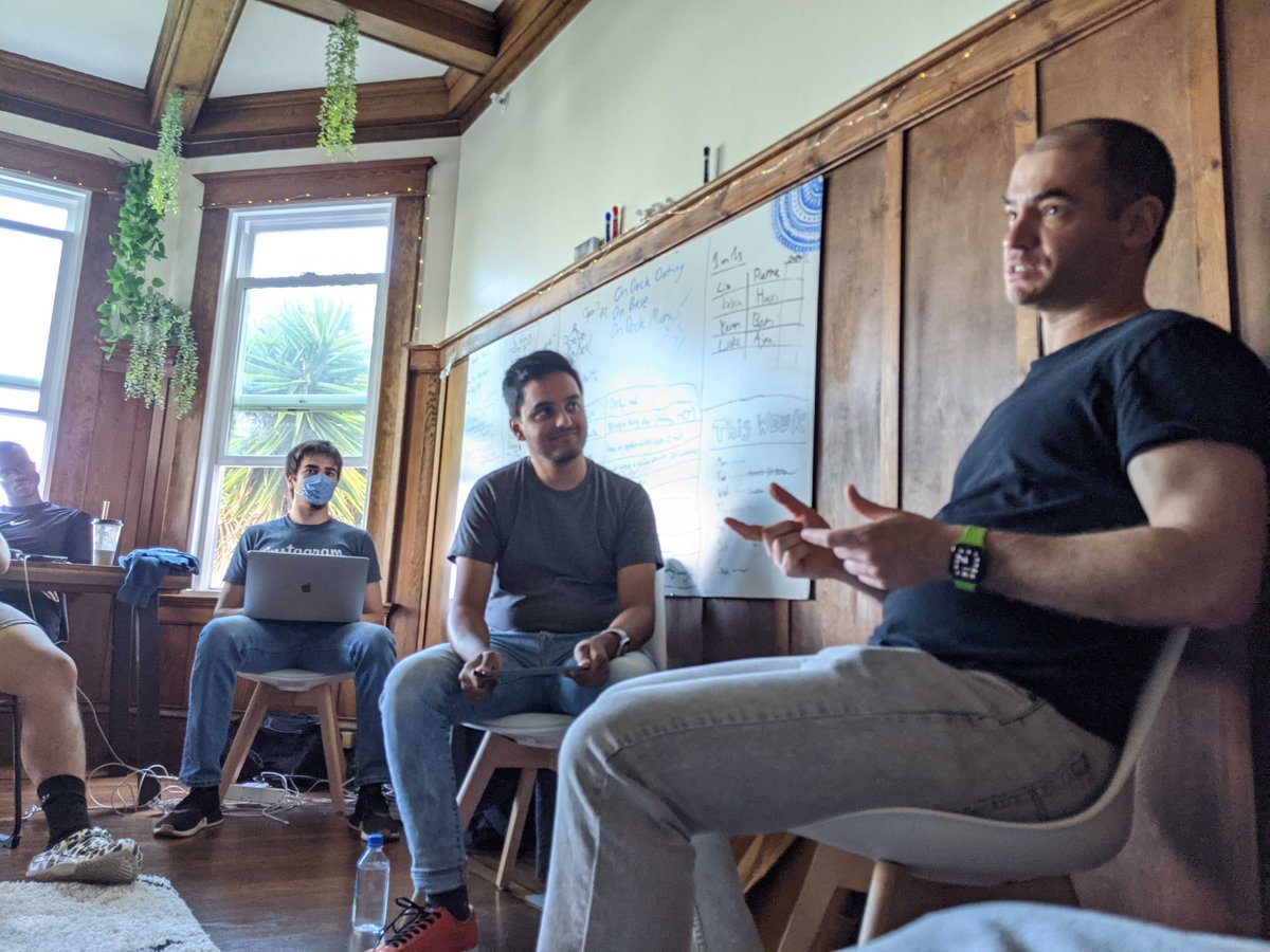 Benjamin Laufer (@benjlaufer) on Twitter photo "Prestige is bad. Doing things that others think are important today can lead one astray"
Thanks <a href="/ilyasut/">Ilya Sutskever</a> for an amazing fireside chat.
And thanks to <a href="/LukePiette/">Luke Piette - run/pod</a> and <a href="/adithya_balaji/">adithya</a> for making it happen. "Prestige is bad. Doing things that others think are important today can lead one astray"
Thanks <a href="/ilyasut/">Ilya Sutskever</a> for an amazing fireside chat.
And thanks to <a href="/LukePiette/">Luke Piette - run/pod</a> and <a href="/adithya_balaji/">adithya</a> for making it happen.