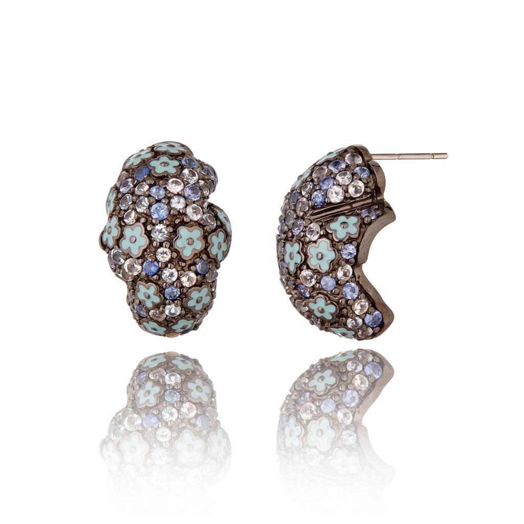 mcl_design's tweet photo. #Saphires and #Flowers - beautiful feminine #earrings from #mcldesign https://t.co/l8lbWwdHXa