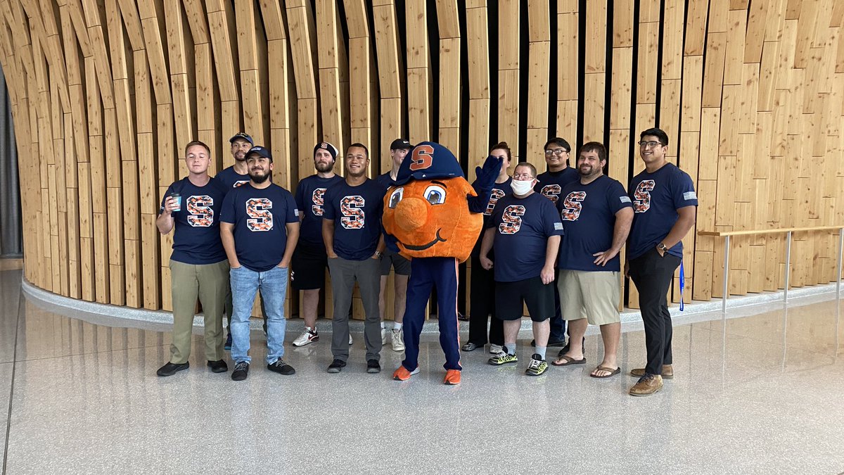 And that’s a wrap! Congratulations to the 2021 Warrior-Scholar Project cohort. Thank you for making #SyracuseU the best place for veterans! 👏🍊 

#BestPlaceForVeterans #WSPimpact @WSP_Vets @TheOttoOrange