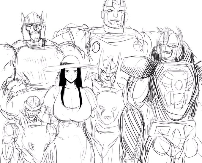 サイバトロン戦士八尺様 