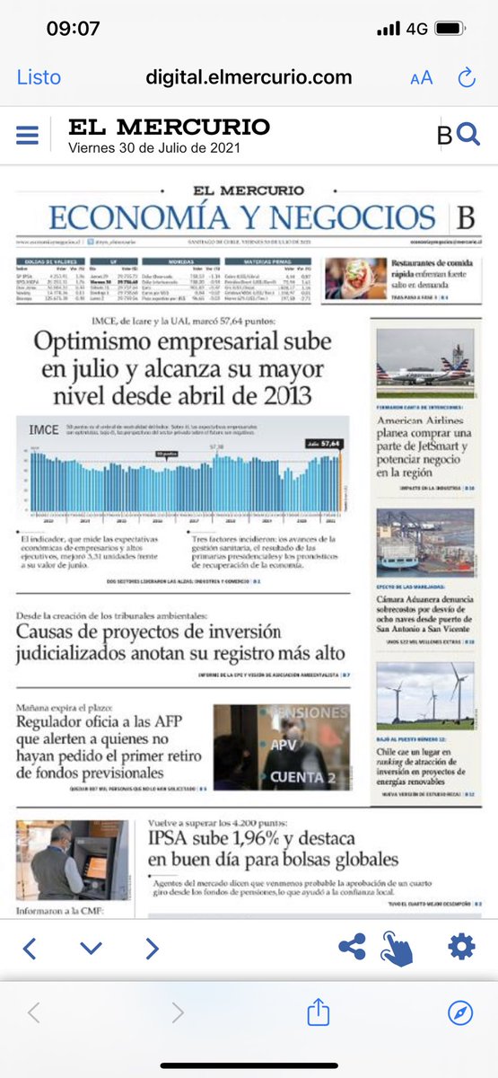 Javier Leon Vicepresidente de la ⁦<a href="/caduanera/">Cámara Aduanera</a>⁩ denuncia sobrecostos por desvío de 8 naves desde ⁦<a href="/elpuertodechile/">Puerto San Antonio</a>⁩ San Antonio a el puerto de San Vicente ⁦<a href="/GloriaHutt/">Gloria Hutt Hesse</a>⁩ ⁦<a href="/chahuan/">Francisco Chahuán</a>⁩ ⁦<a href="/rmunda/">rodrigo mundaca</a>⁩ digital.elmercurio.com/mobile