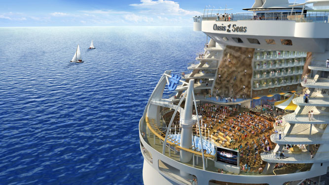 A Napoli la regina dei mari: l’Oasis, la nave più grande del mondo - is.gd/UNrvsa