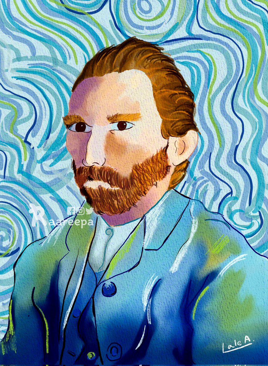 raareepaa's tweet photo. Vincent Van Gogh
Watercolor brush on Layton paper Texture
App : Procreate
#ipadpro2021 #ipadth #procreate
#โฮมุ้01 #มาอวดโฮมุ้ #สายผลิตวาดฉากไม่เป็น #สายผลิตขี้เกียจวาด https://t.co/yb7NNidVoe
