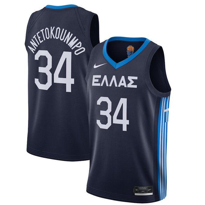 JustFreshKicks's tweet photo. Restocked via Nike US 🇬🇷
Greece Limited ‘Giannis Antetokounmpo’ Jersey 
=> https://t.co/HbXACs3fL8 https://t.co/5GkNydLp08