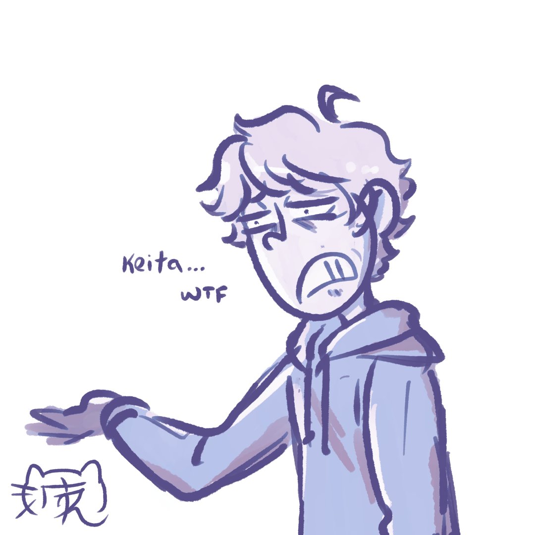 _Kireinami's tweet photo. We had to do expressions for this week's prompt, this was the wtf one with Hikari. 

(Hikari by @cas_thulu)

#expressionmeme #emotions #ArtistOnTwitter #doodle #originalcharacters https://t.co/RphqeFqyt1