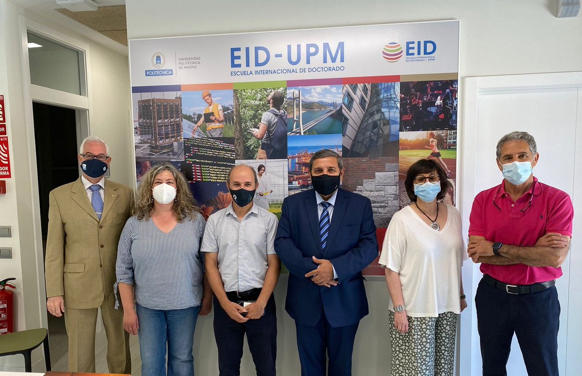 El rector de la <a href="/unaciforhn/">UNACIFOR Universidad de Ciencias Forestales</a> <a href="/EEsbeih/">Emilio Esbeih</a> visita la EID y la @montes_mnatural <a href="/La_UPM/">Universidad Politécnica de Madrid</a> para organizar la posible colaboración entre universidades, especialmente en doctorados sobre gestión de recursos naturales