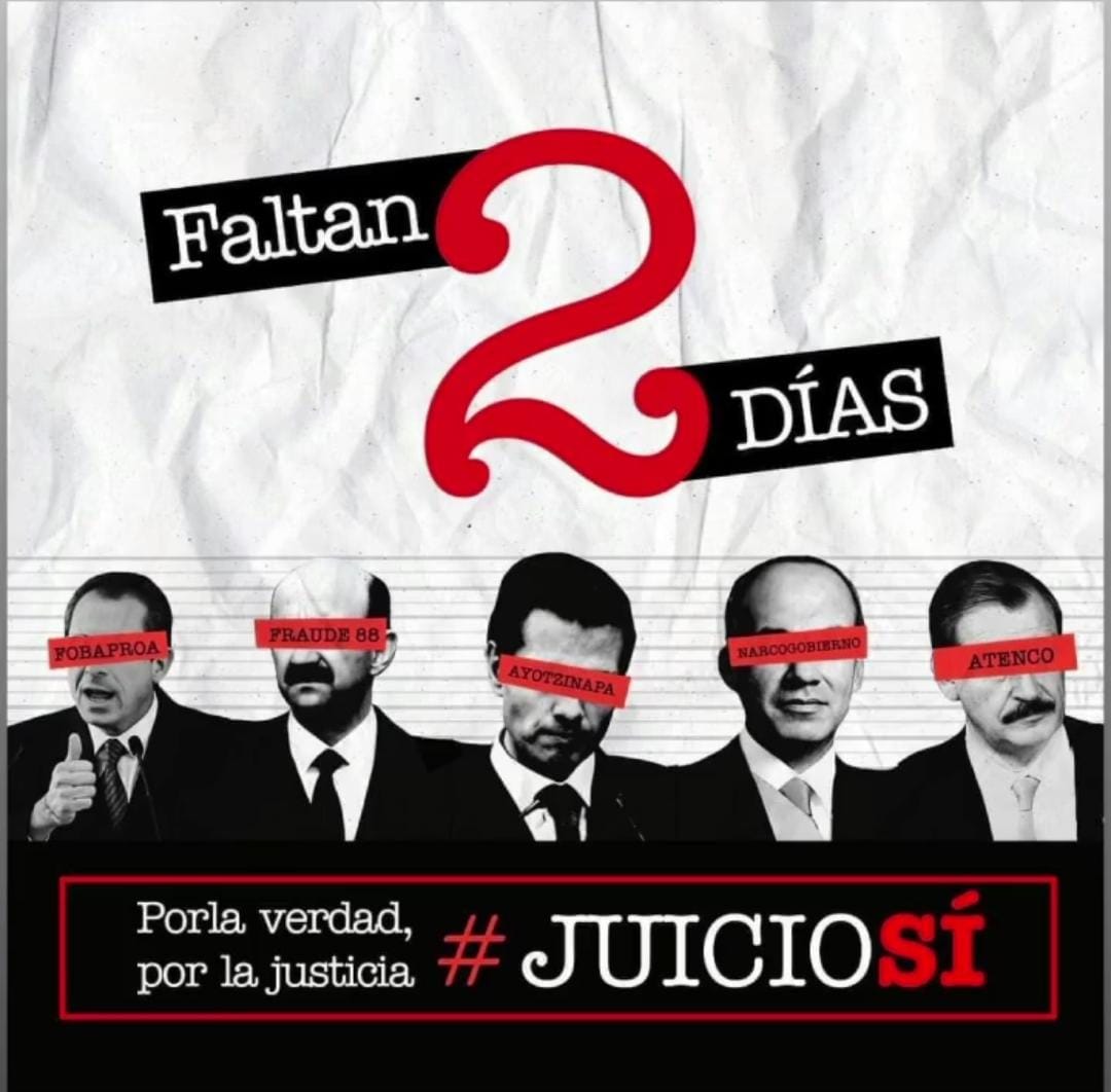 Este 1 de Agosto hay que ejercer nuestro derecho, Vota Sí, a la consulta popular, para enjuiciar a los ex presidentes. 

#DeBotasYSombrero
