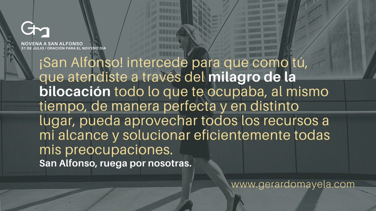 gerardomayela's tweet photo. Novena a San Alfonso 2021: "Por Ellas" 
Noveno día  

Síguenos en https://t.co/0JQ9TBmz9L
#GerardoMayela #Redentoristas #Novena2021 https://t.co/tkek269loW