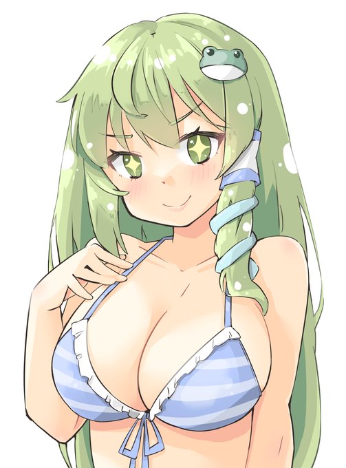 布教活動に余念のない早苗さん 