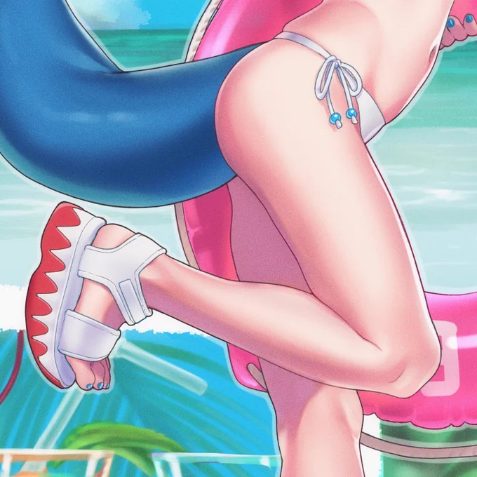 水着もっと描きたいね 