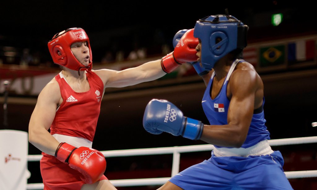 WelshBoxing's tweet photo. Olympic Medal incoming... 

Congratulations Lauren, a win in the Quarter Finals against Panama means Lauren is guaranteed an Olympic Medal. 

Longtime rival Nouchka Fontijn (Netherlands) awaits in the Semi Final. https://t.co/Sy2y5tWZk9