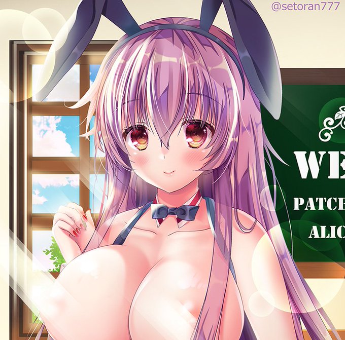 「いらっしゃいませー」
にっこり笑顔でお迎えしてくれるバニーうどんげ。
おっと光がまぶしいぞ🤔 