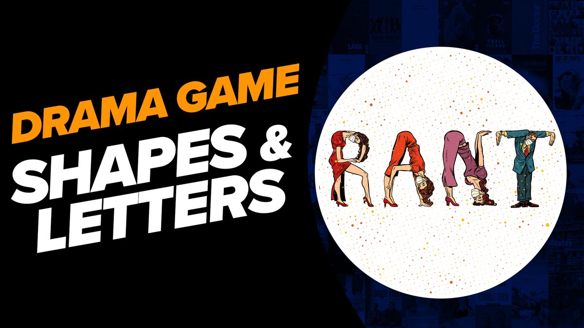apexdramatools's tweet photo. 🔴🟠🟢 NEW VIDEO!!! 🟢🟠🔴

Drama Game - Shapes &amp; Letters

 ➡️ another super fun, super flexible, physical warm up game

➡️ easy to follow, step-by-step instructions that will have you playing in no time
 
 🖥 WATCH HERE: https://t.co/j609yIMSo4 https://t.co/bhg4Lygu4h