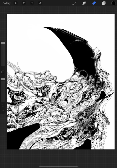 This is the template I hand draw around 1 year+ ago, half of it is handdrawn and it's such a pain ._. 