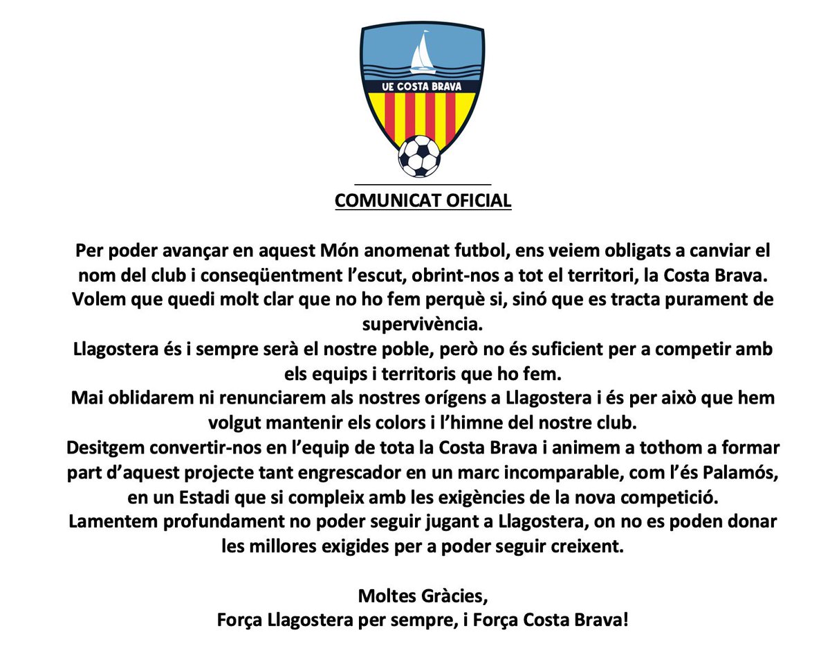 sommaresmefc's tweet photo. COMUNICAT OFICIAL https://t.co/3lORDyTDit