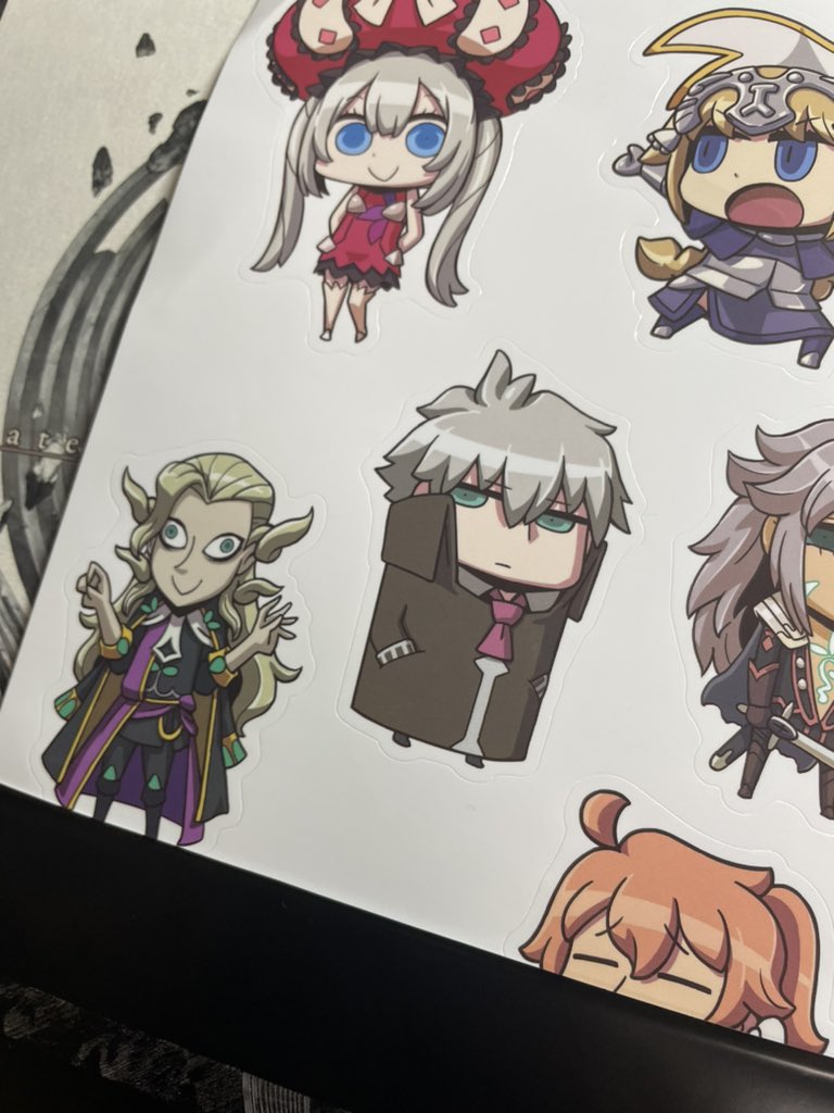 ぐだ子 ,ジャンヌ・ダルク ,ルーラー ,マリー・アントワネット(Fate) 「ソロモンの特典何も知らずに行ってオルレアン引いたんですけどこれは運命力感じてもい」|ペペロンチーノ高橋のイラスト