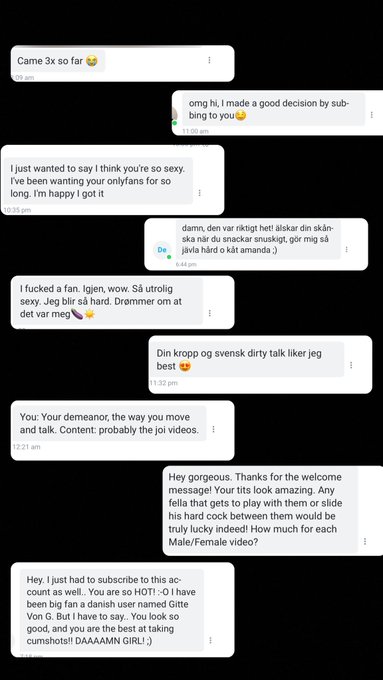 Happy customers ???

Subscribe to my VIP ACCOUNT, 50% off today ???

https://t.co/a2aMCY3gIg https://t