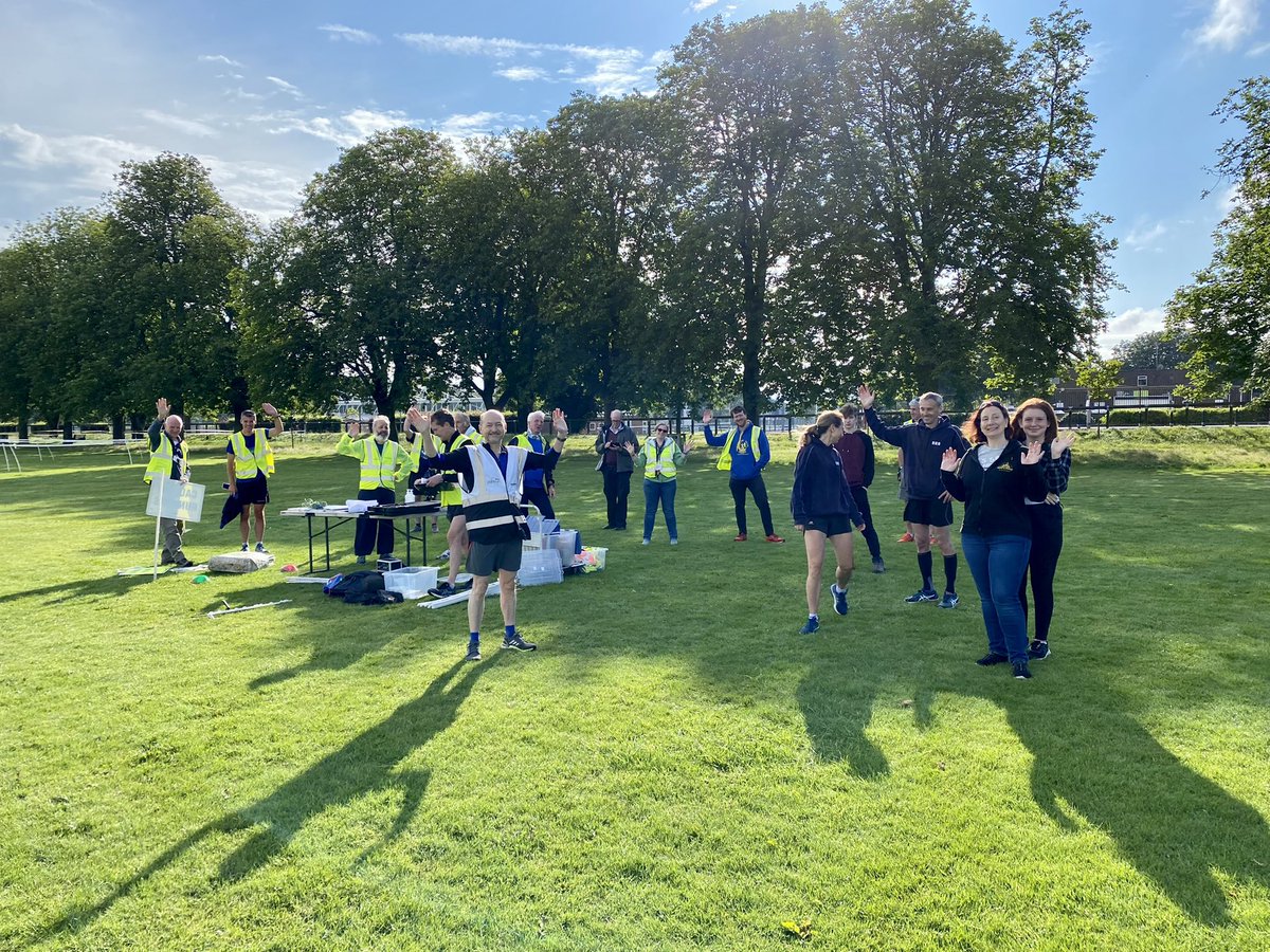 And we’re back! The volunteers are ready for you <a href="/Rushmoorparkrun/">Rushmoor parkrun</a> <a href="/parkrunUK/">parkrun UK</a> #loveparkrun