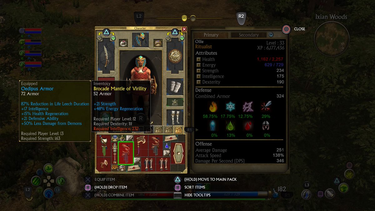 OMeredew's tweet photo. 2-tweet #GameReview - #TitanQuest Remastered by @THQNordic. A staple of the slash and loot genre, Titan Quest feels (at least to me) impossibly dated and boring 15 years on. Playing the game for ten minutes is the same as playing it to completion - the cycle of 'mash the attack> https://t.co/fVn68GFX91