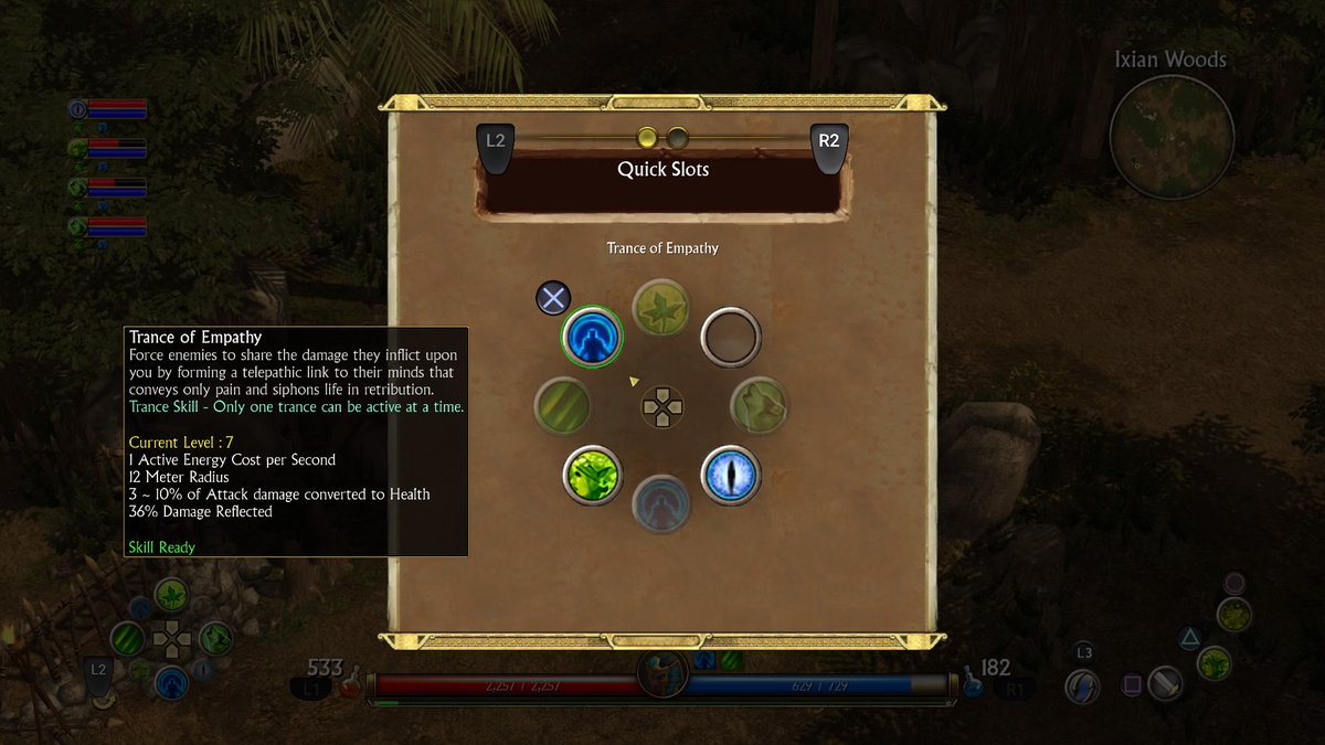 OMeredew's tweet photo. >button, get treasure, run out of space and warp back to sell it' is quickly established, and the glacial pace of leveling and incremental increases to abilities make it hard to feel like you're getting anywhere fast. Good if you want to switch your brain off for 40+ hours. 6/10. https://t.co/8SQA6ouxr7