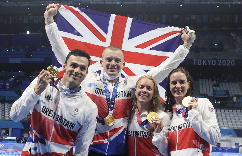Danielle_Huski's tweet photo. OLYMPIC CHAMPION!!! 🥇❤️
So so proud of you Kat, you’ve worked so hard for this! So happy for you girl 😭💚 
WELL DONE GB! 🇬🇧 https://t.co/yfhWW9xM9j