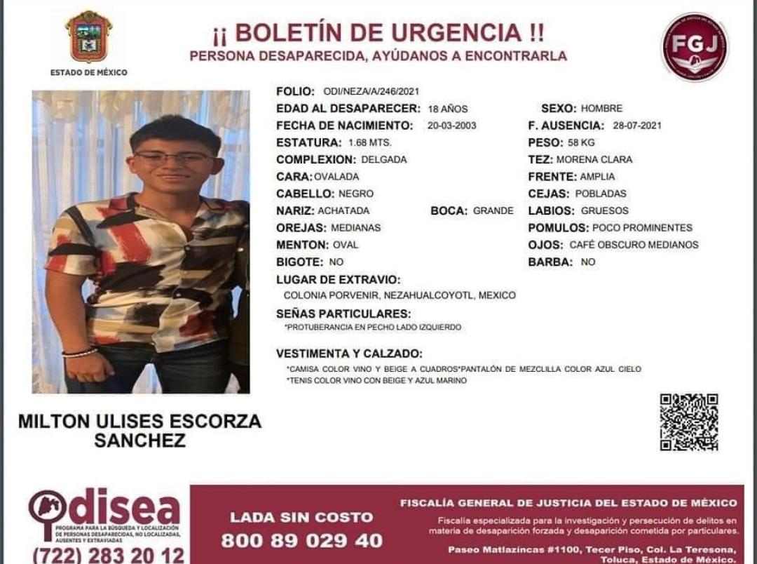EnNezaRadio973's tweet photo. 🚨 Alerta #HoyXmi
Se solicita a la comunidad atender el caso por desaparición de la persona que aparece a continuación y de saber su paradero, favor de comunicarse al:
☎️ 800-89-029-40
#EnNezaRadio #AlertaNeza #EnBuscaD' #RadioComunitaria #Nezahualcóyotl https://t.co/l8k3wefAGd