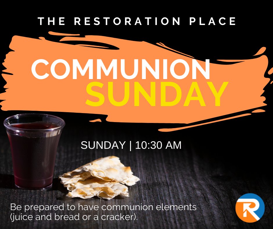 TRPCarolinas's tweet photo. Tomorrow is Communion Sunday! 🍞🍷 Join us at 10:30 AM as we worship and observe communion. See you tomorrow onsite or on Facebook, YouTube, or our website!
#RestorationCLT #RestorationNOW #CharlotteNC #SteeleCreek #ReviveAll #Revival #Breakthrough
#Communion https://t.co/03OgCta8k2