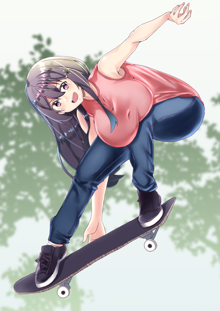 巷でスケートボードが人気と聞いて
#雪乃ちゃんねる!
#スケートボード 