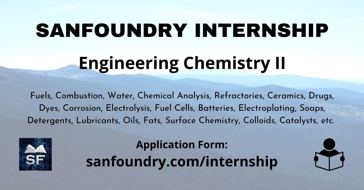 sanfoundry's tweet photo. Sanfoundry is Hiring Interns

1. Subject: "Engineering Chemistry II".
2. Qualification:  Interns can be in any year of Bachelors / Masters program
3. Work-From-Home &amp; Paid Internship

Click the link &amp; apply: https://t.co/avo1bfI1c8

#engineeringchemistry #chemistry #internship https://t.co/P5zCUMYAGZ