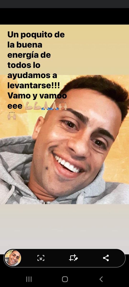 Dale que sos fuerte hermano estamos todos con tigo