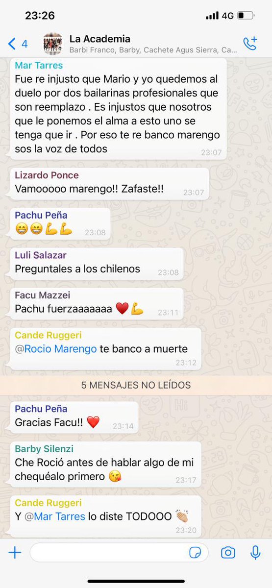 Se PIKO el chat <a href="/BarbySilenzi/">Barby Silenzi</a> vs <a href="/marengorocio/">Rocio</a>