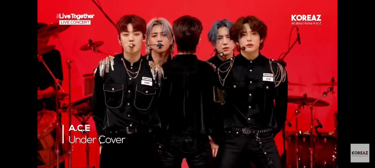 A.C.E starting in this formation, red background, velvet uniforms, live band = POWERFUL, DANGEROUS, VOCAL AND DANCE KINGS.
I rest my case 😌
🔥🔥🔥🔥🔥

@official_ACE7
#ACE #에이스  #LiveTogether