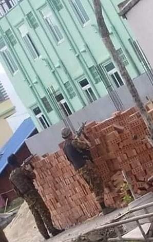 MayWongST's tweet photo. At least 1 person is believed to be killed while 5 said to be arrested in #Mandalay by #Myanmar #military security forces. Soldiers are believed to be targeting protesters opposing #militarycoup. On Monday Aug 2, @ASEAN foreign ministers to meet virtually #WhatsHappeningInMyanmar https://t.co/T9dImfadc9
