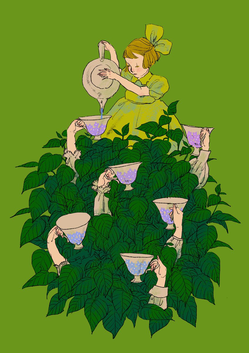 「#夏の創作クラスタフォロー祭り 
子ども、動物、植物、物語のある絵を描くのが好き」|くらはしれいのイラスト