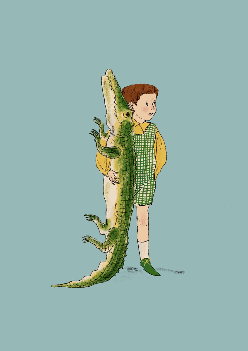 「#夏の創作クラスタフォロー祭り 
子ども、動物、植物、物語のある絵を描くのが好き」|くらはしれいのイラスト
