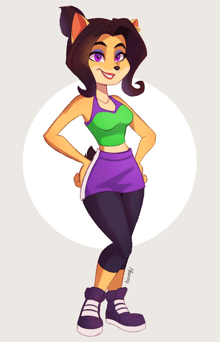 D3STRO_OFICIAL's tweet photo. Gracias al mago @Magaska19 por esta suculenta Liz que me encantó y con un estilo diferente al que estoy acostumbrado, gracias por esas manos mágicas que tenes crack 💜😍 #LizBandicoot #LiziadaGang #ElFurro https://t.co/kWvHrFR73d