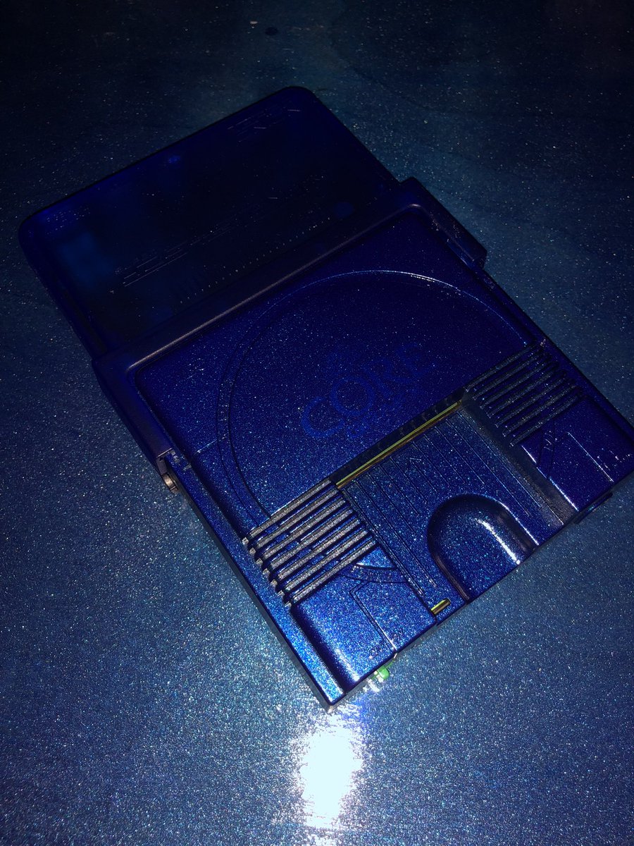 Nigoli2's tweet photo. @terraonion #pcengine #superhdsystem3pro #shds3pro Blue PC Engine Core Grafx Custom + Super HD System 3 Pro https://t.co/tawuD5CpTg
