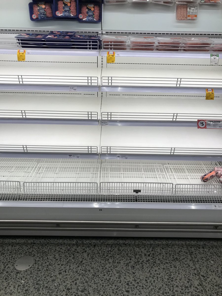 People are deadset nuts. The grocery shops will stay OPEN! #qldlockdown #crazy