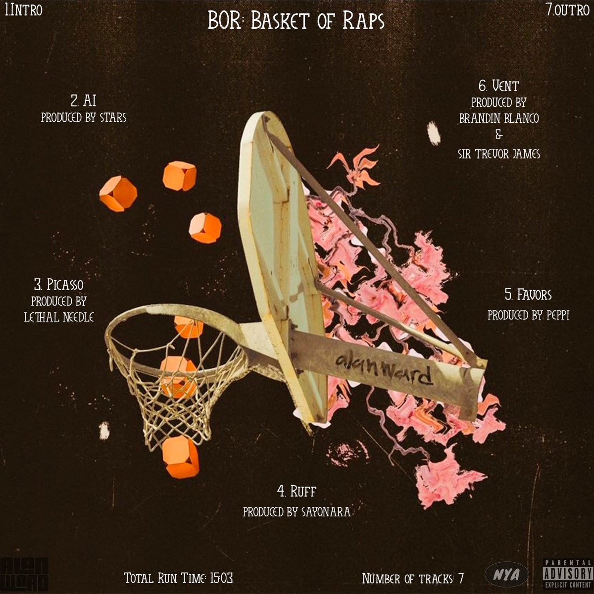 itsjusdez's tweet photo. BOR: Basket Of Raps - EP
Cover Art: @fatbellynw/@misfitsleep 

Out wherever you like to bump music. Hope you enjoy 

https://t.co/ruH2beWGQf

🧺🙏🏾🎤💤 https://t.co/vKlM1DFs6H