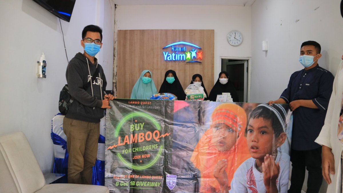QuestLambo's tweet photo. $LAMBOQ charity phase 1 has been completed, thank you for all donors who have participated, also to https://t.co/Pc52fTj07w who has received assistance from us.

#LamboQforChildren 😊
#LAMBOQ #LAMBOQUEST #BNB #Binance #BinanceSmartChain https://t.co/ZJALwCthc2
