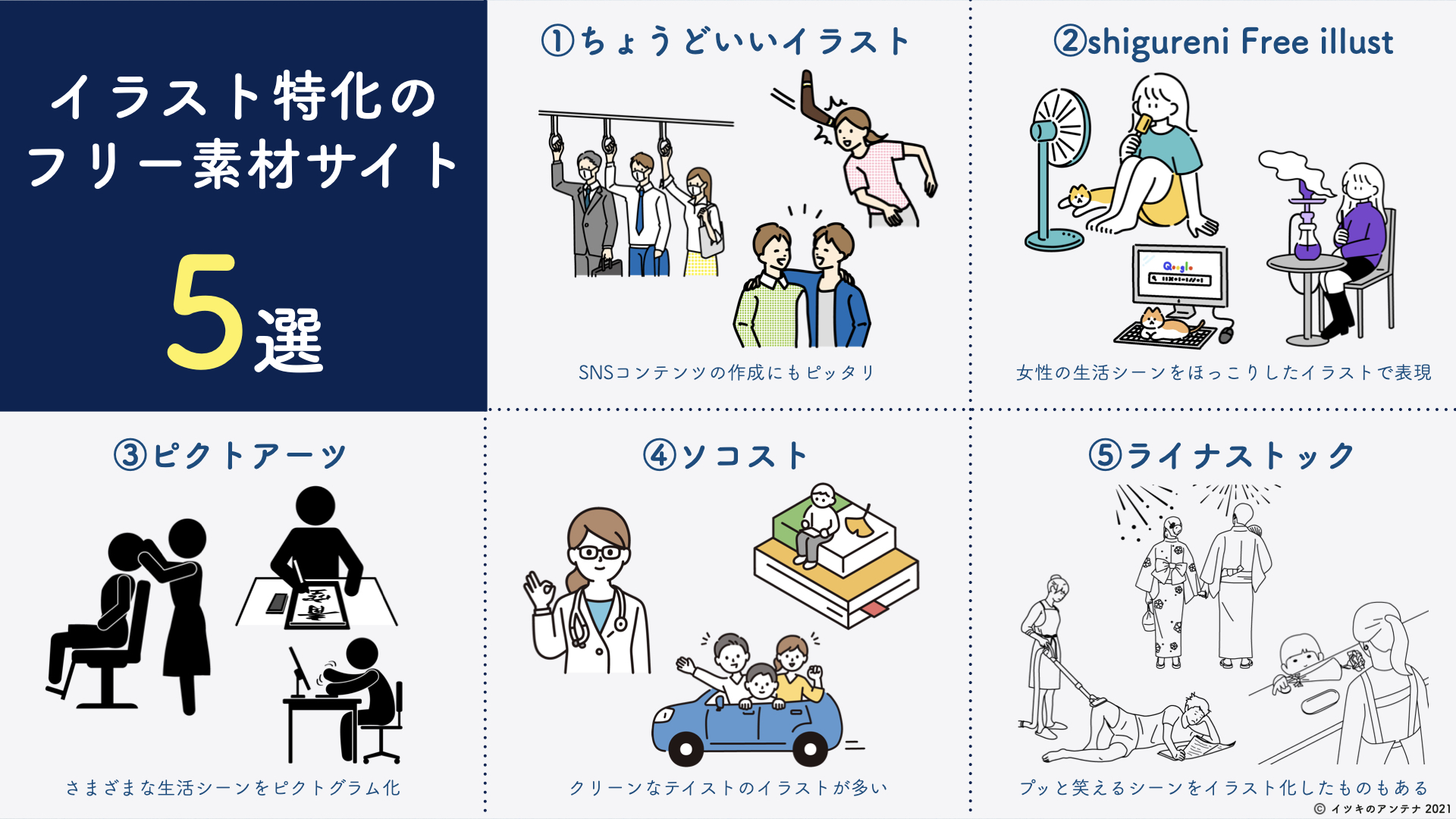 イツキ イラスト特化のフリー素材サイト を5つ ご紹介してみました どれも魅力的なテイストのイラストで 提案書やsnsコンテンツの作成に活かせるものばかり リンクのyoutube動画では 使い方やクレジット表記についても解説していますので ぜひ イツキ イラスト特化のフリー素材サイト を5つ ご紹介してみました どれも魅力的なテイストのイラストで 提案書やsnsコンテンツの作成に活かせるものばかり リンクのyoutube動画では 使い方やクレジット表記についても解説していますので ぜひ
