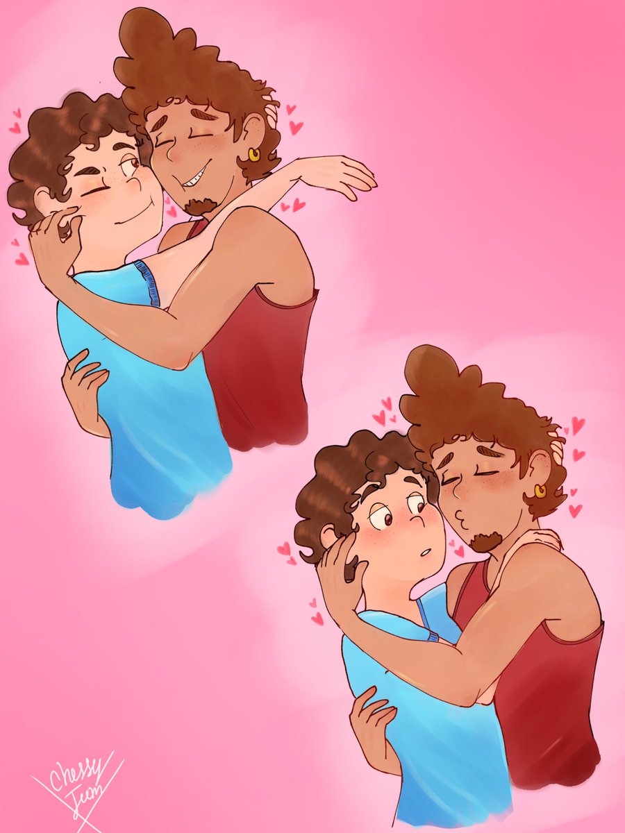 ChessyJam's tweet photo. I love them so much!! 🌞🌸🥰💕💕💕 Hope u like it! 

#Luca #PixarLuca #Lucaxalberto #Luberto 💜🥰🥰 https://t.co/MZg4hJR0sZ