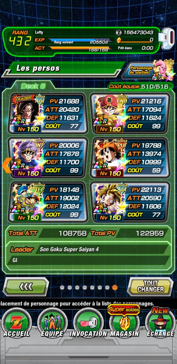 Leftheone's tweet image. #MyDokkanTeam 🥶