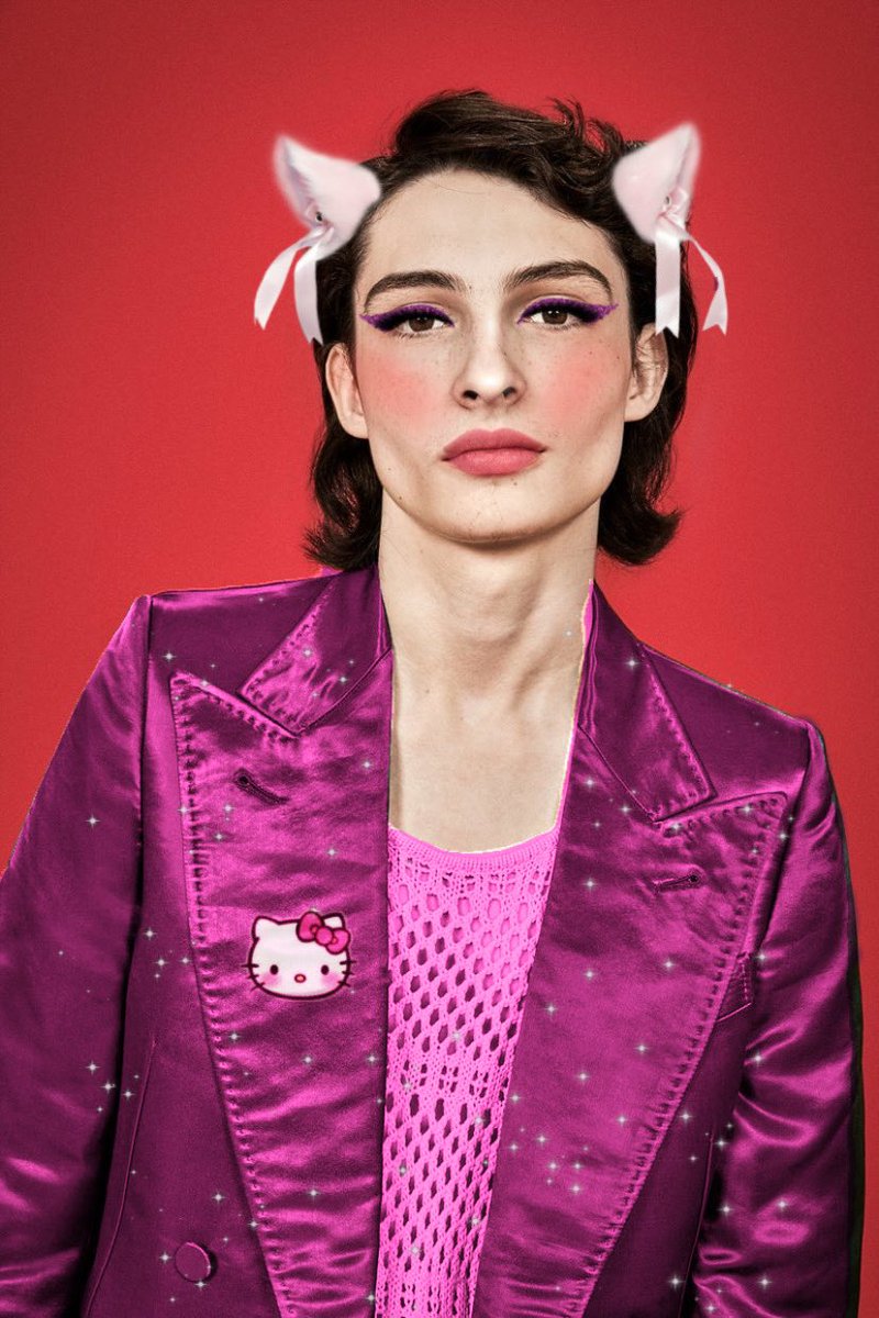 she  just  gave  nico  a  makeover!  she  thinks  it’s  good.