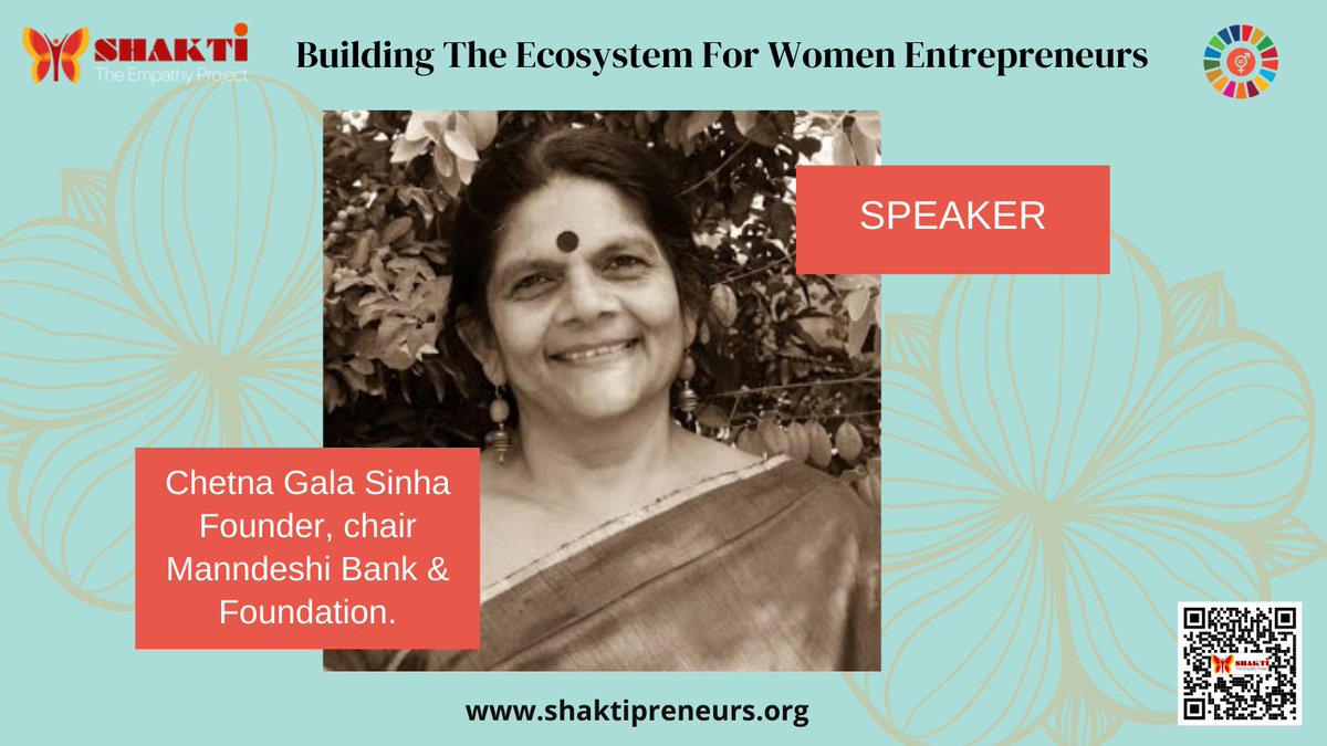 We are excited to welcome the August 2021 cohort as #shaktipreneurs and kickstart a lifelong journey of learning and friendships. We are glad to have Chetna Gala Sinha, Founder Chair Maandeshi Bank &amp; Foundation as our speaker.