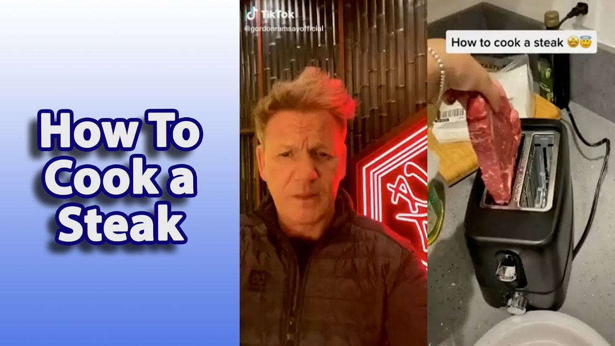 New post (How To Cook a Steak | Gordon Ramsay Reacts To TikTok Cooking Videos | #Shorts) has been published on New Cookery Recipes - https://t.co/GvYx1qNH97 https://t.co/guO72VfePi